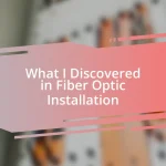 What I Discovered in Fiber Optic Installation